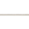 Lab Grown White Sapphire Tennis Necklace