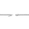Lab Grown White Sapphire Tennis Necklace - 22ct