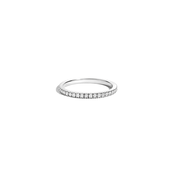 Pavé Lab Grown Diamond Eternity Ring