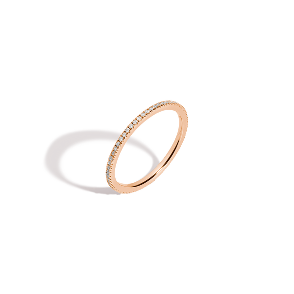 Pavé Lab Grown Diamond Eternity Ring
