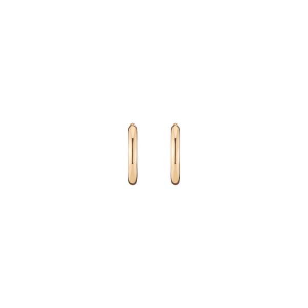 Gold Hoop Earrings - 3mm