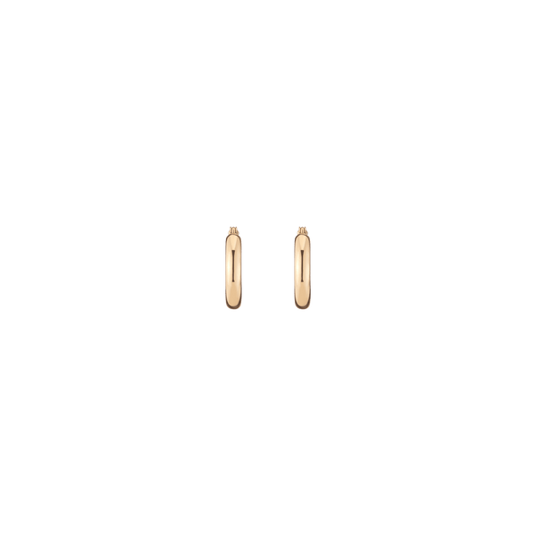 Gold Hoop Earrings - 3mm