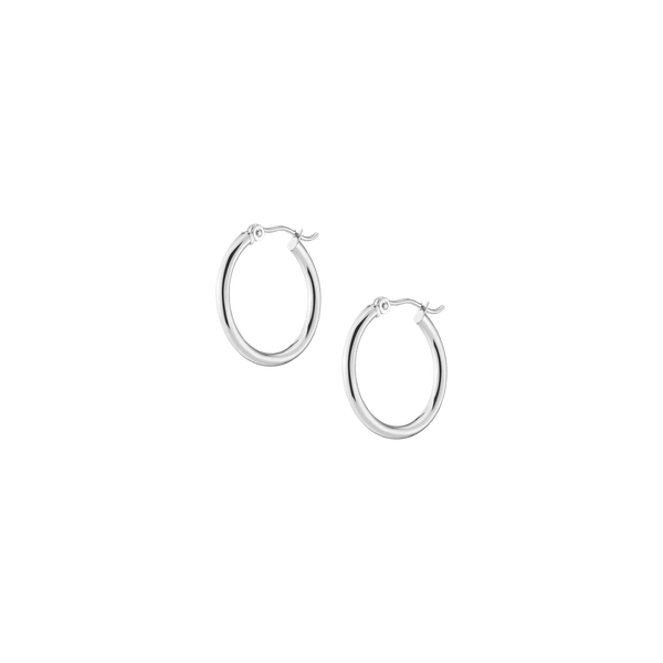 Gold Hoop Earrings - 2mm