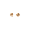Gold Knot Stud Earrings