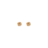 Gold Knot Stud Earrings