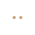Gold Knot Stud Earrings