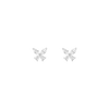 Lab Grown Diamond Butterfly Earrings