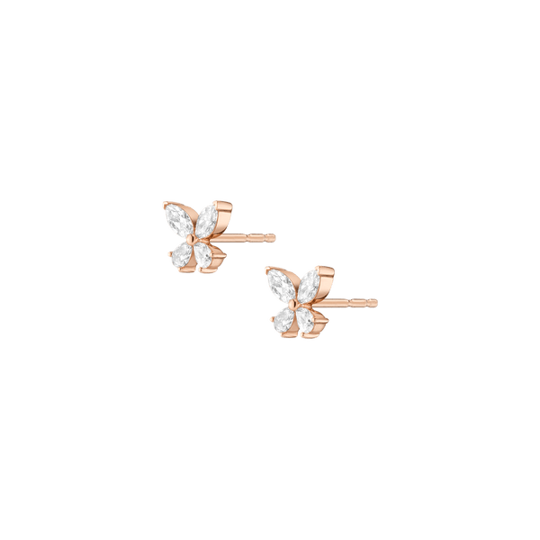 Lab Grown Diamond Butterfly Earrings