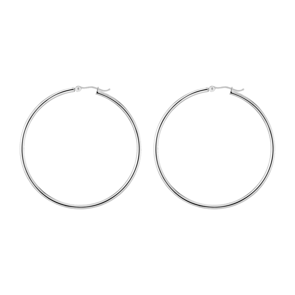 Gold Hoop Earrings - 2mm