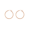 Gold Hoop Earrings - 2mm