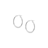 Gold Hoop Earrings - 2mm