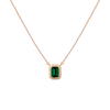 Lab Grown Emerald Heirloom Necklace