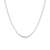 Three-Prong Graduated Tennis Necklace