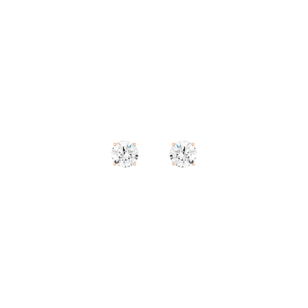 Luxury Round Lab Grown Diamond Studs
