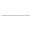 Lab Grown White Sapphire Bezel Tennis Bracelet
