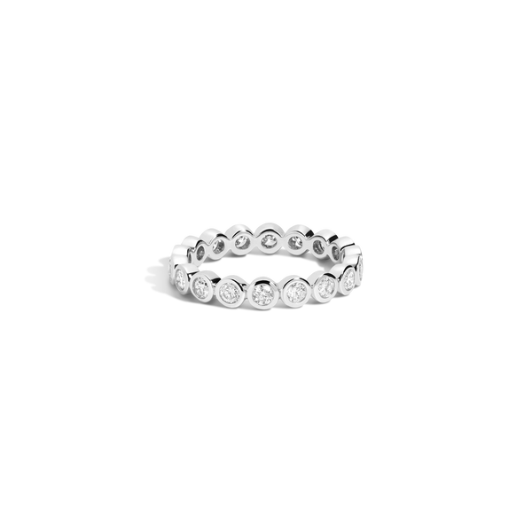 Lab Grown Diamond Bezel Eternity Ring