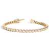 Lab Grown Diamond Bezel Tennis Bracelet