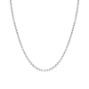 Lab Grown Diamond Bezel Tennis Necklace