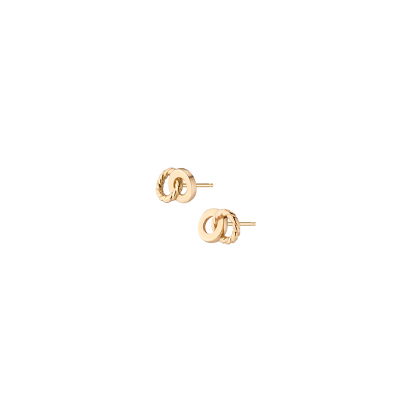 Twist Connection Stud Earrings