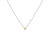 Lab Grown Yellow Diamond Solitaire Necklace