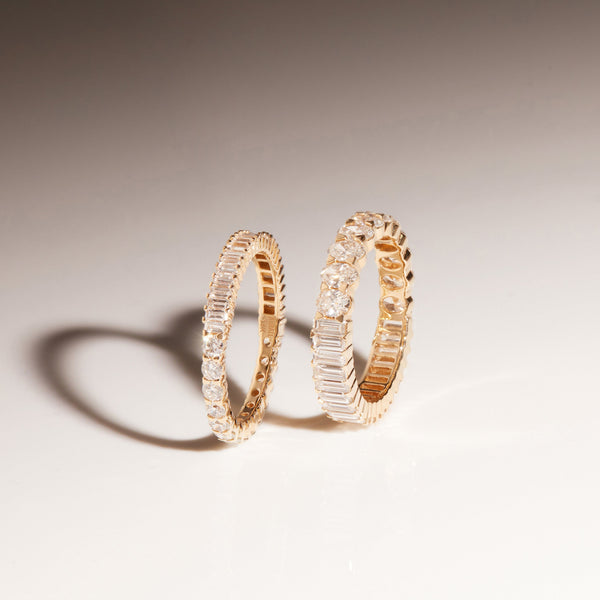 Mini Two-in-One Lab Grown Diamond Eternity Ring
