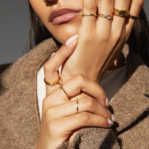 Gold Knot Ring