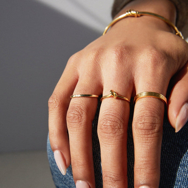 Gold Knot Ring