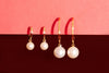 Pearl Hoop Earrings