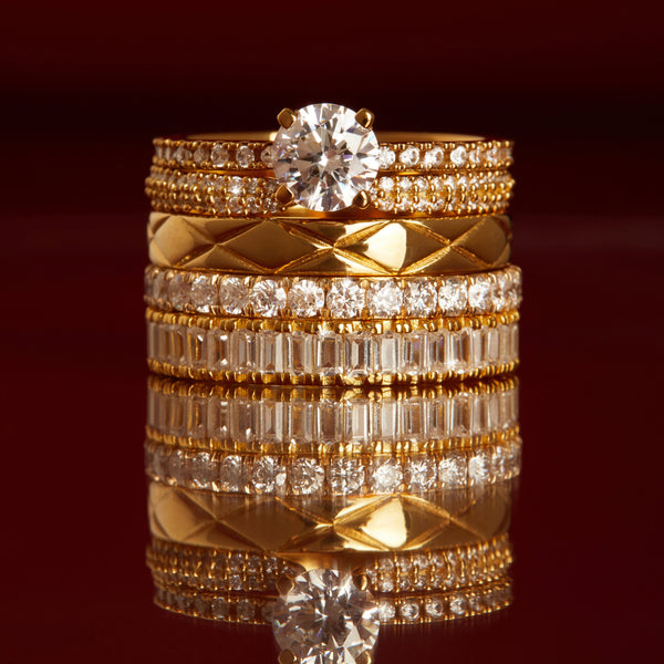 Oval Diamond Eternity Ring