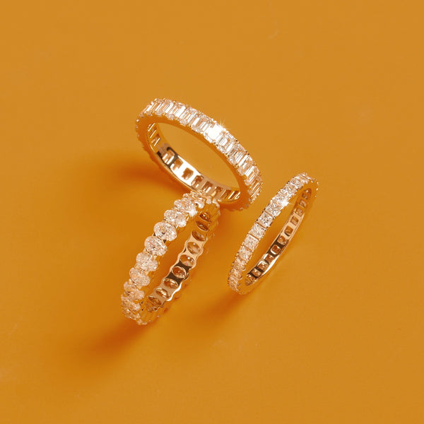 Princess Cut Diamond Eternity Ring