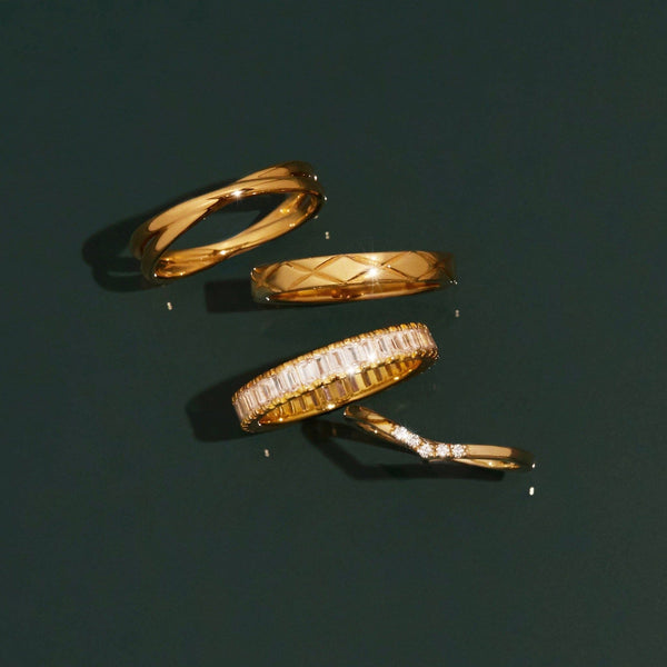 Diamond Brooklyn Bridge Ring