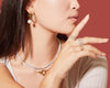 Pearl Hoop Earrings