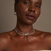 Petite Lab Grown Diamond Tennis Necklace