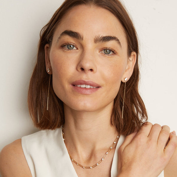 Aurate x Frye: Spur Lariat Earrings