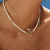 Medium Gold Curb Chain Necklace