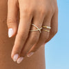 Diamond X Ring