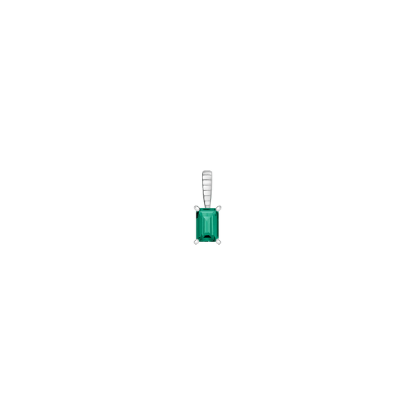 Birthstone Baguette Pendant