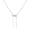 Herringbone Bow Choker