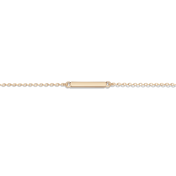 Gold Bar Anklet