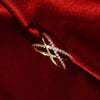 Diamond X Ring