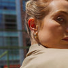 Infinity Heart Huggie Earrings