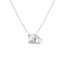 Toi et Moi Gemstone Classic Necklace
