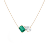 Toi et Moi Gemstone Heirloom Necklace