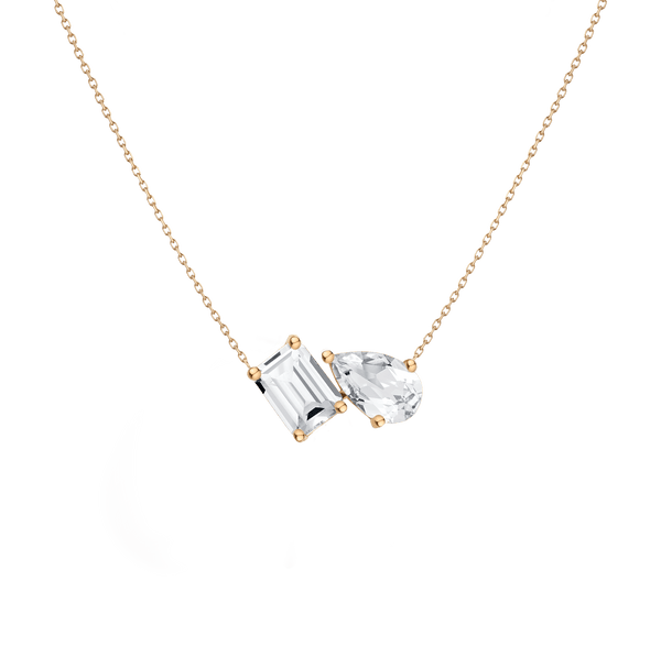 Toi et Moi Gemstone Heirloom Necklace