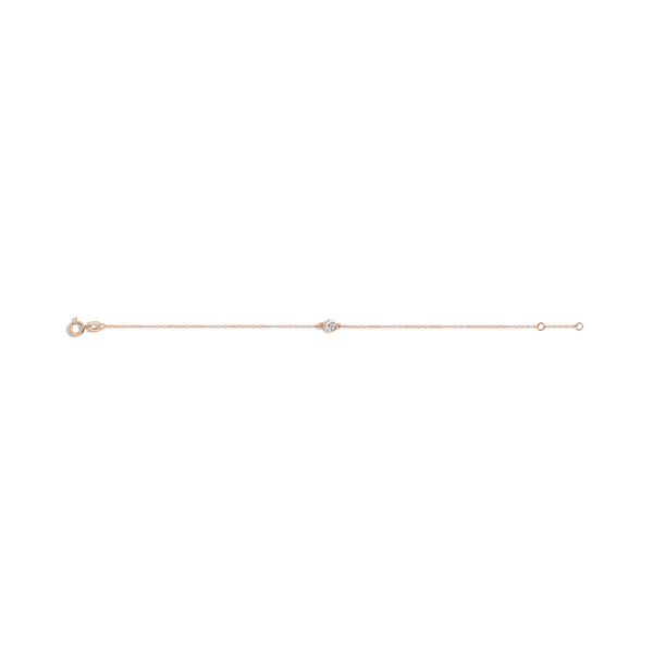 Medium Lab Grown Diamond Bezel Bracelet