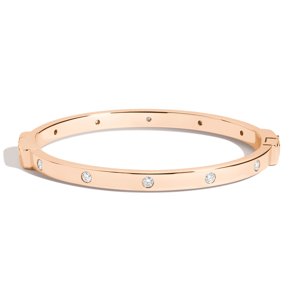 Lab Grown Diamond Station Cuff Bracelet