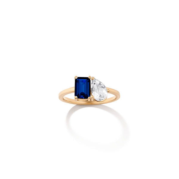 Toi et Moi Gemstone Classic Ring