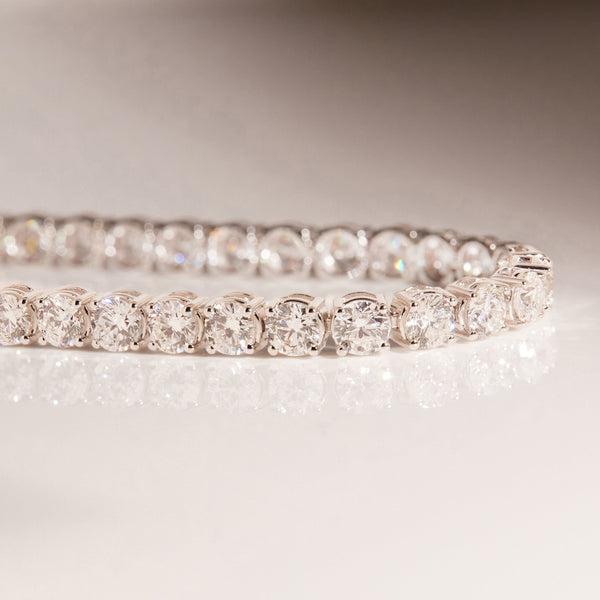 10ct Luxury Lab Grown Diamond Tennis Bracelet