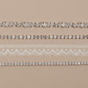 Lab Grown White Sapphire Three-Prong Tennis Bracelet