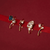 Toi et Moi Gemstone Classic Ring